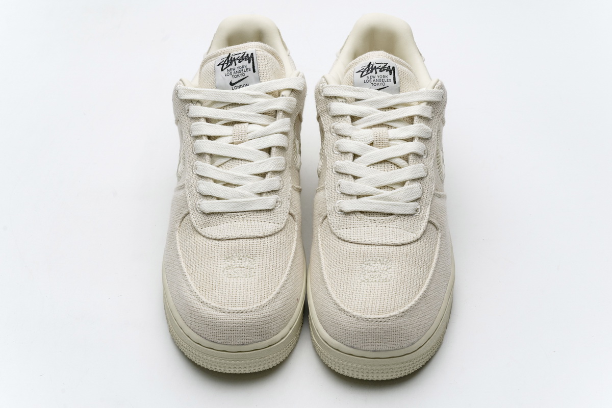 Cz9084 200 Stussy X Nike Air Force 1 Low Fossil Stone 2 - kickbulk.cc